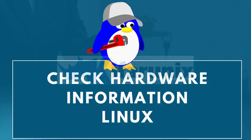 Home 23 check hardware information on Linux system