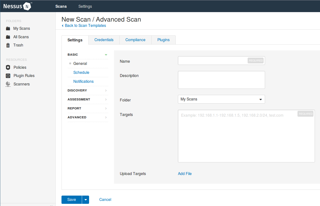 How to Scan a Remote Host using Nessus Vulnerability Scanner