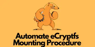 Automate eCryptfs Mounting Procedure