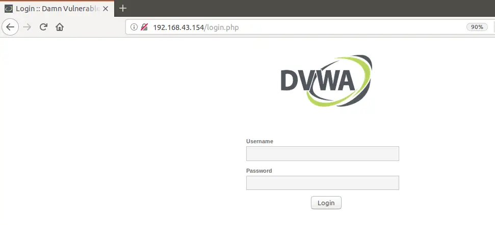 Install and Configure DVWA Lab on Ubuntu 18.04 server