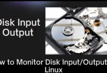 How to Monitor Disk Input/Output on Linux