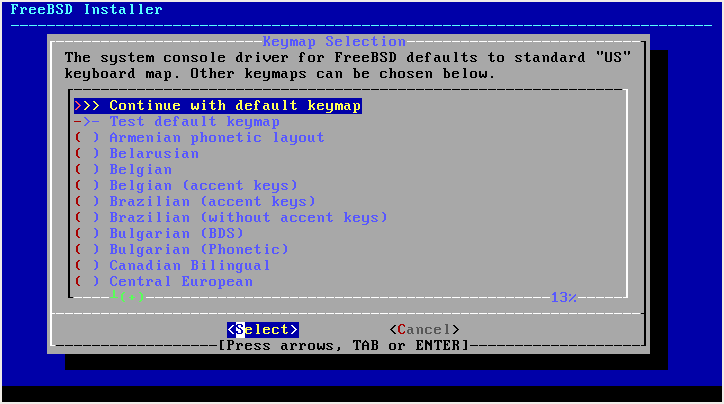 Freebsd 12 установка и настройка uefi