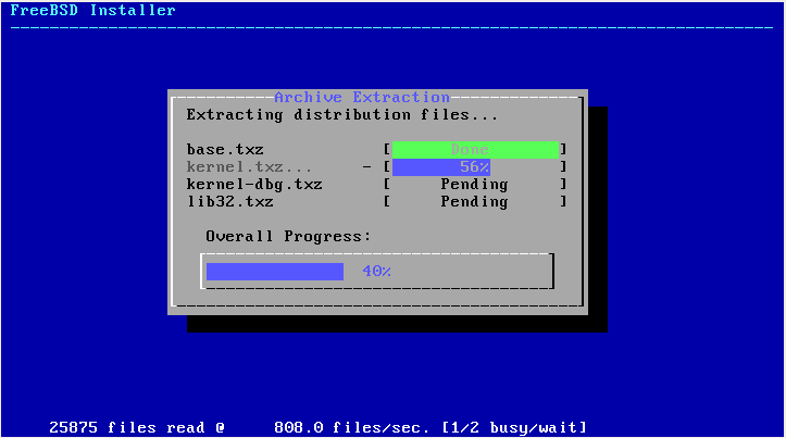 Freebsd 12 установка и настройка uefi