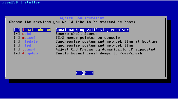 install FreeBSD 12 on VirtualBox