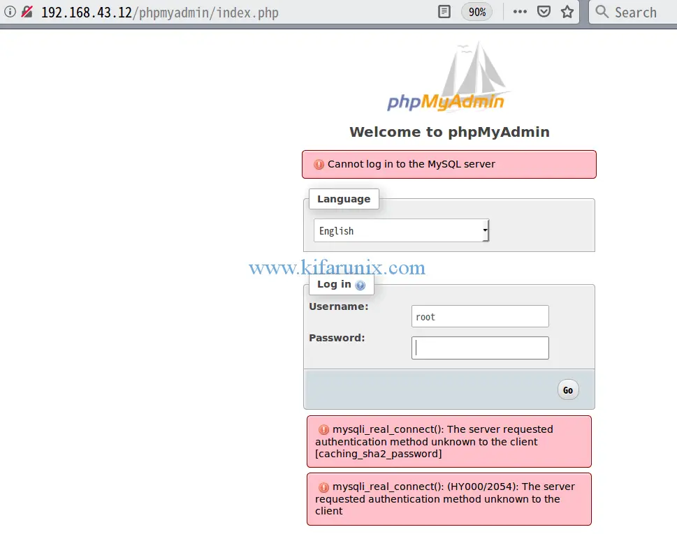 Install phpMyAdmin with Nginx on FreeBSD 12