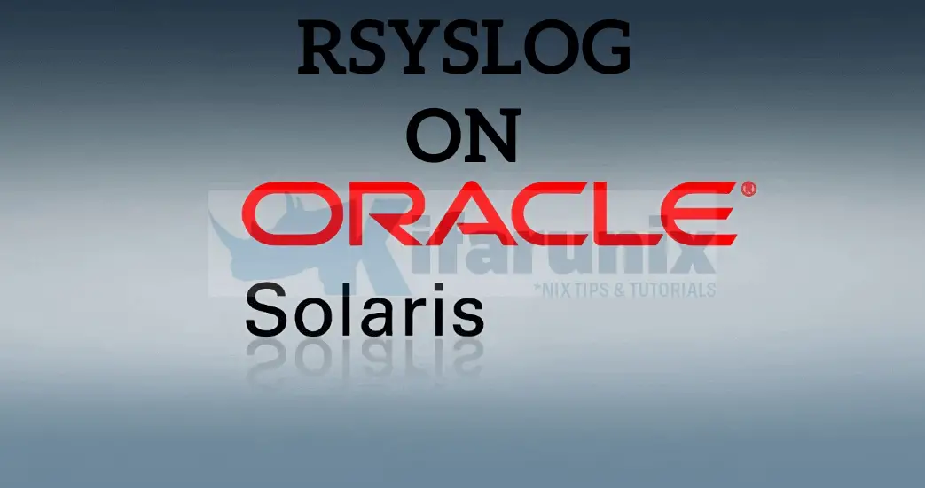 Home 20 rsyslog on solaris