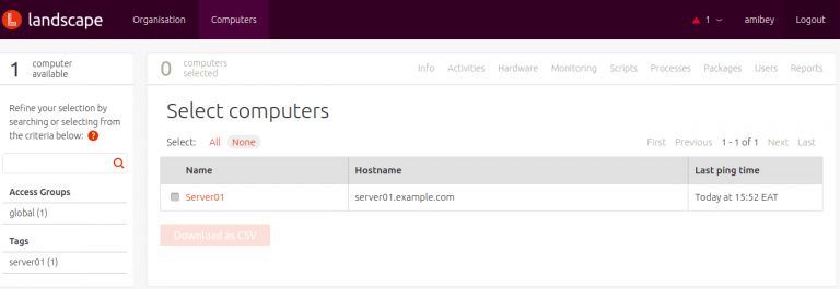 Add and Manage Ubuntu Systems Using Landscape - kifarunix.com
