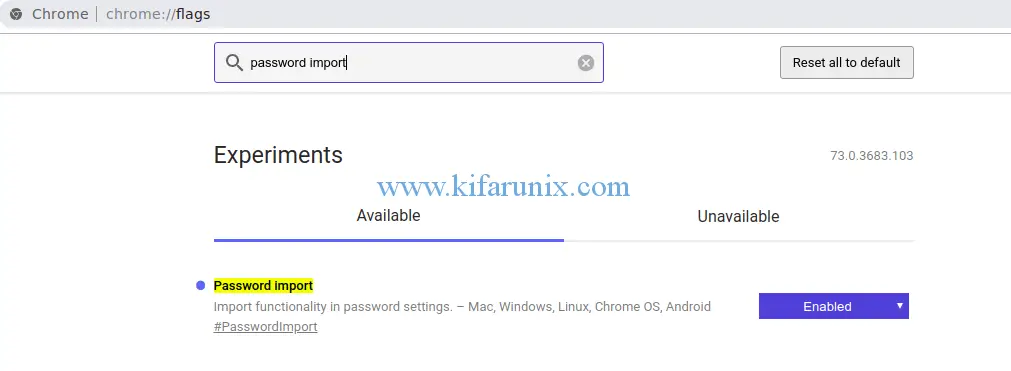 import saved passwords from Firefox to Chrome on Ubuntu 18.04