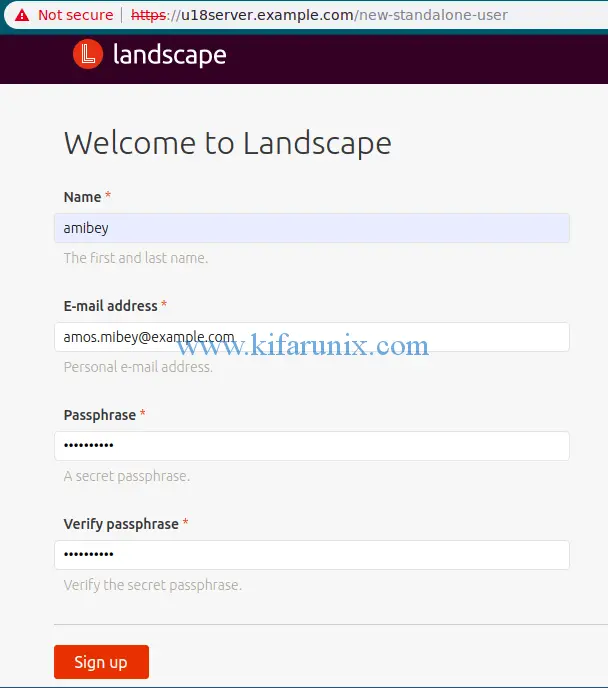 install and setup Landscape on Ubuntu 18.04