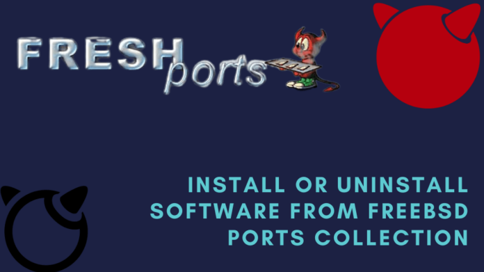 Install or Uninstall Software from FreeBSD Ports Collection