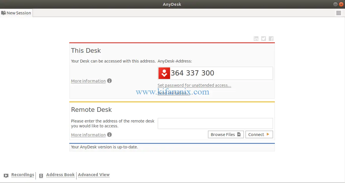 anydesk ubuntu