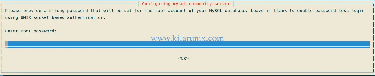 Install MySQL 8 on Debian 9