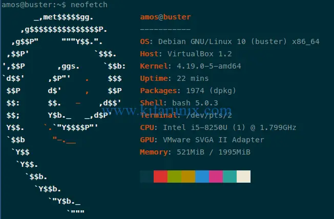 debian buster menumeters