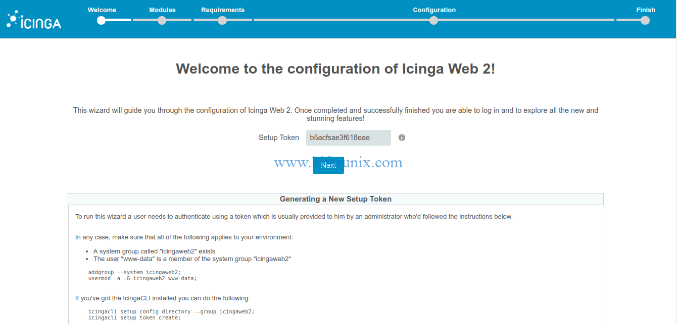 Install Icinga Web 2 on Debian 10 Buster