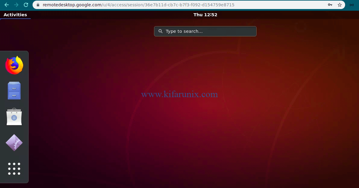 Install and Setup Chrome Remote Desktop on Ubuntu 18.04