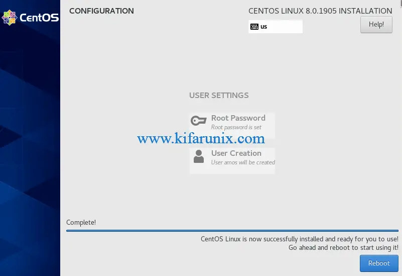 Install CentOS 8 on VirtualBox