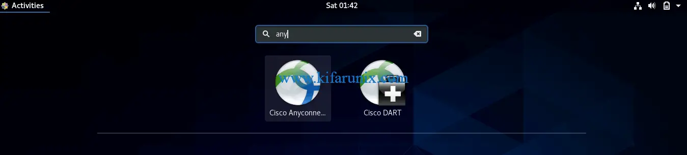 Install Cisco AnyConnect Client on CentOS 8
