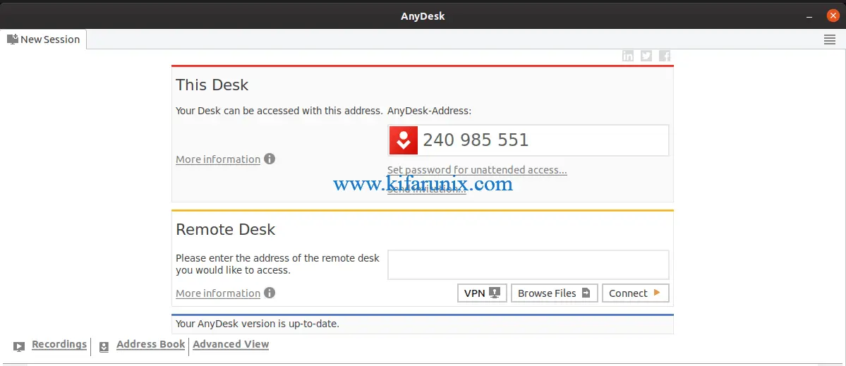 Anydesk Socket Error