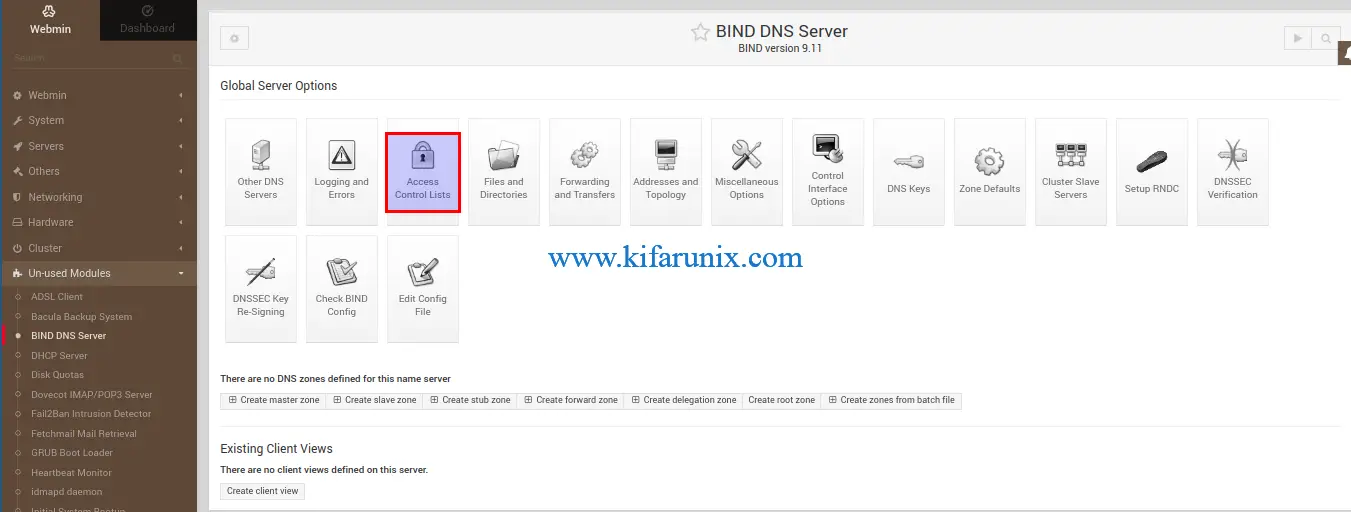 Bind dns server настройка