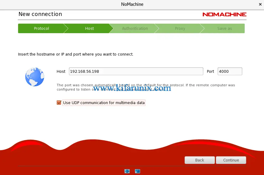 how to install nomachine unr