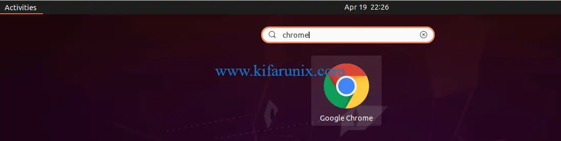 install chrome ubuntu 20.04