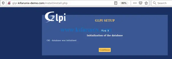 Install GLPI ITSM Tool on CentOS 8