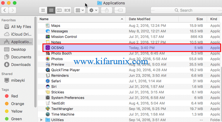 Install Ocs Inventory Agent On Macosx Kifarunix Com