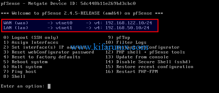 Install pfSense Firewall on KVM
