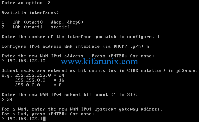 Install pfSense Firewall on KVM