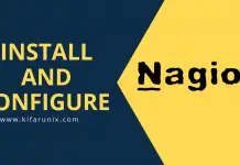 Install and Setup Nagios