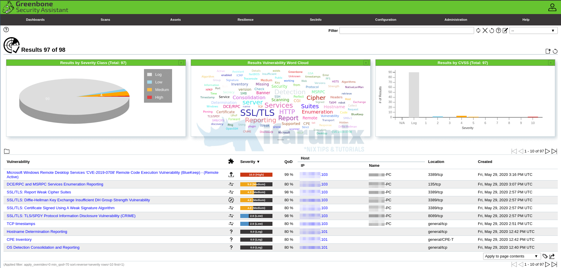 vulnerability report windows 7