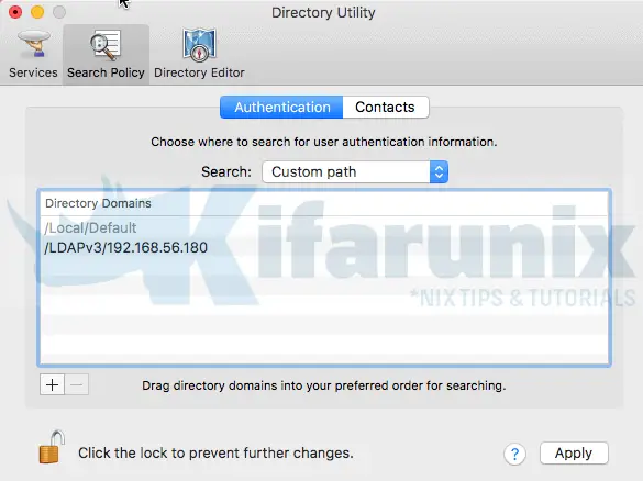 directory search policy