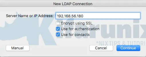 Configure OpenLDAP Authentication on MacOS X