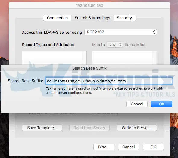 setup openldap server for mac osx