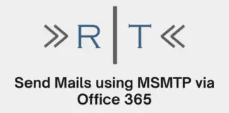 Configure Request Tracker (RT) to send Mails using MSMTP via Office 365 Relay