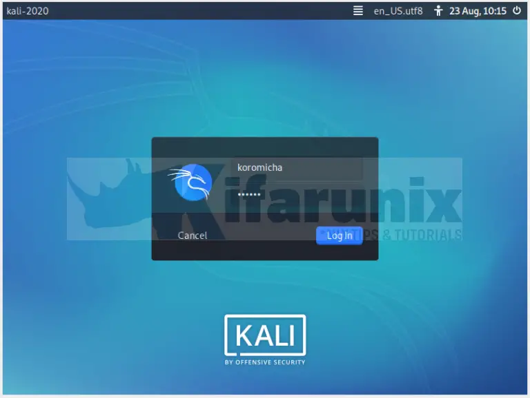 download kali linux virtualbox disk image