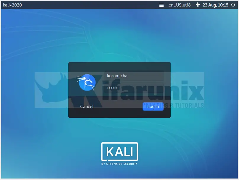 Install Kali Linux 2020.3 on VirtualBox