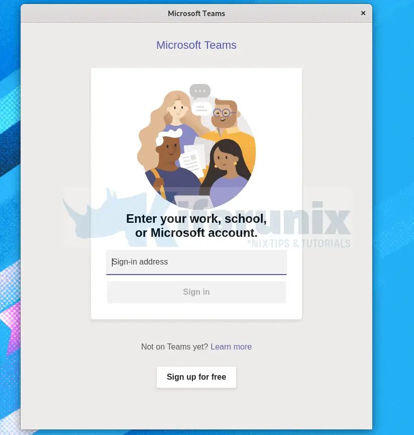 Install Microsoft Teams Client on Fedora 32/31/30