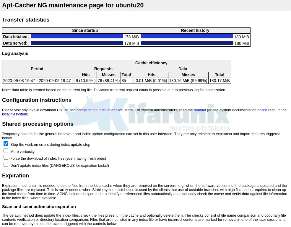Install and Configure APT-Caching Server Using Apt-Cacher NG on Ubuntu ...