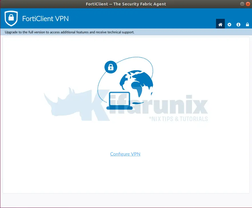 fortinet vpn client linux