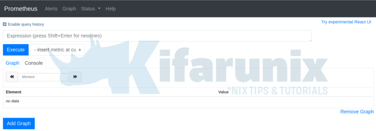 Gitlab Prometheus Examples Monitoring Gitlab Metrics with Prometheus and Grafana - kifarunix.com
