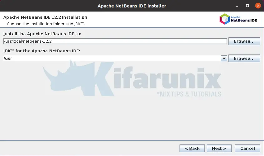 Install NetBeans IDE on Ubuntu 20.04