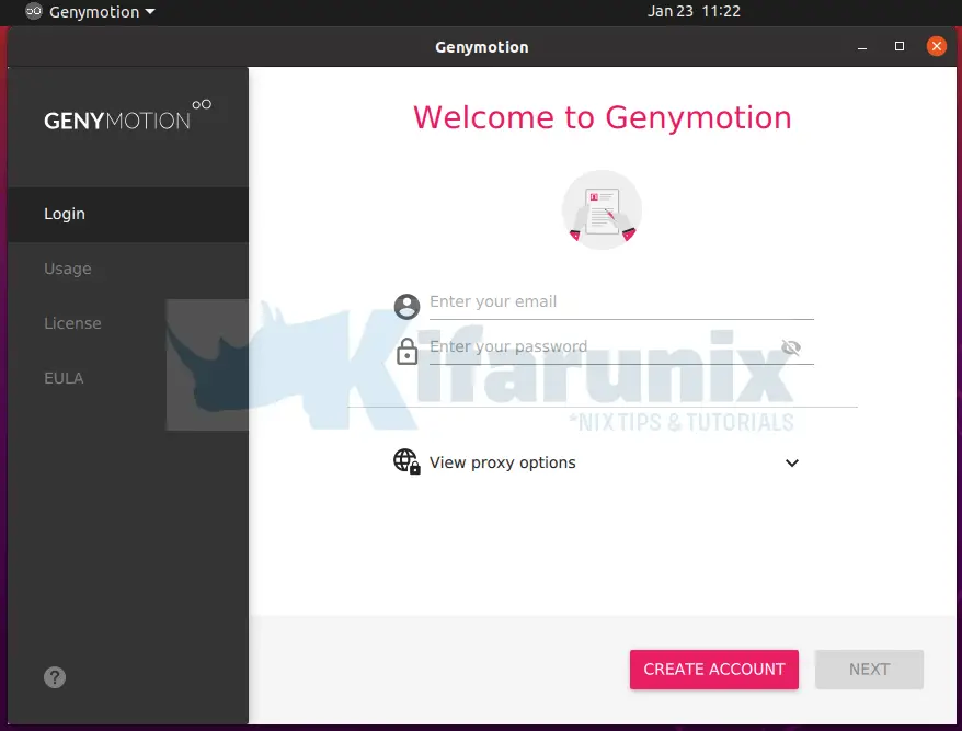 Home 54 genymotion login