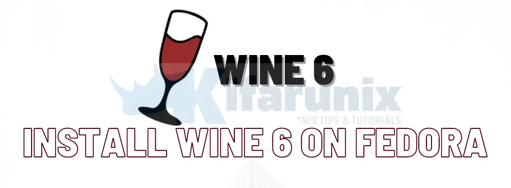 Home 41 install wine 6 fedora