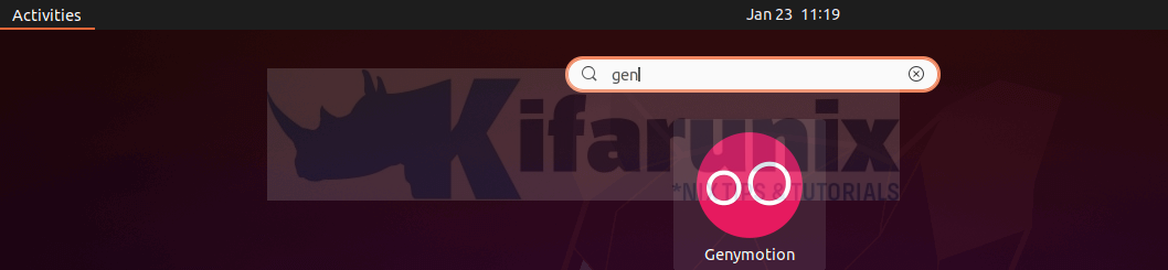 Install Genymotion Android Emulator on Ubuntu 20.04