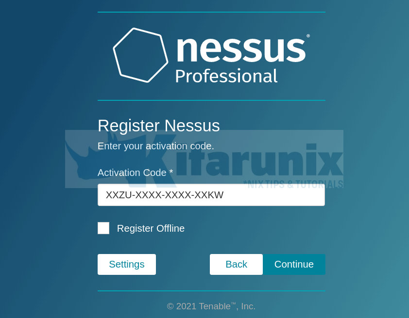 Install and Setup Nessus Scanner on Ubuntu 20.04