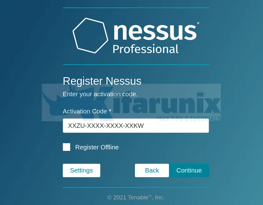 Install and Setup Nessus Scanner on Ubuntu 20.04 - kifarunix.com