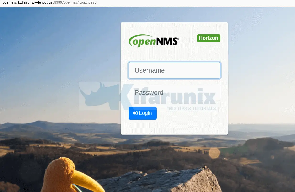 Install OpenNMS Network Monitoring tool on Ubuntu 20.04