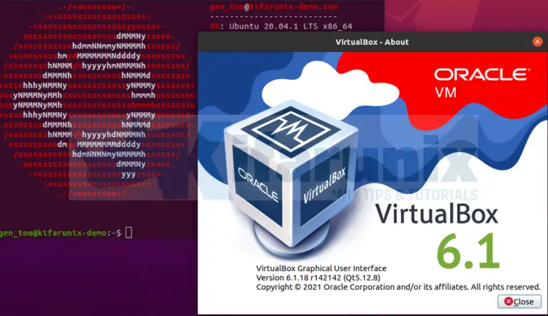 ubuntu server 20.04 virtualbox
