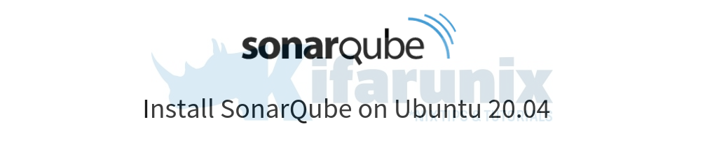 install SonarQube on Ubuntu 20.04